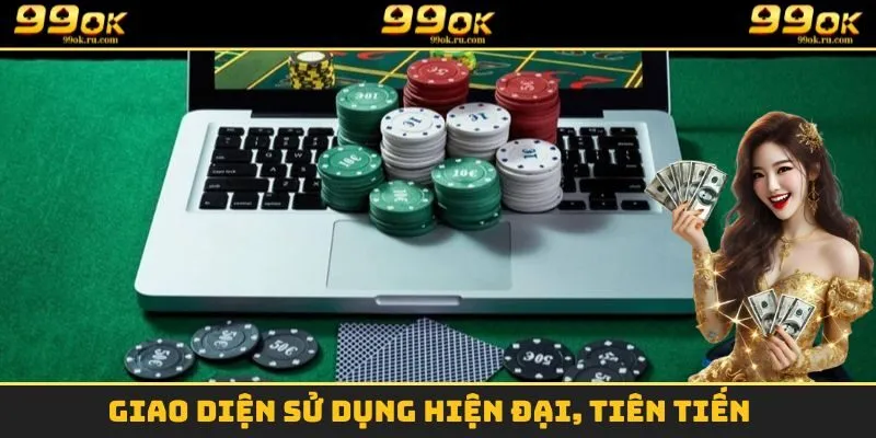 Giao diện sử dụng hiện đại, tiên tiến